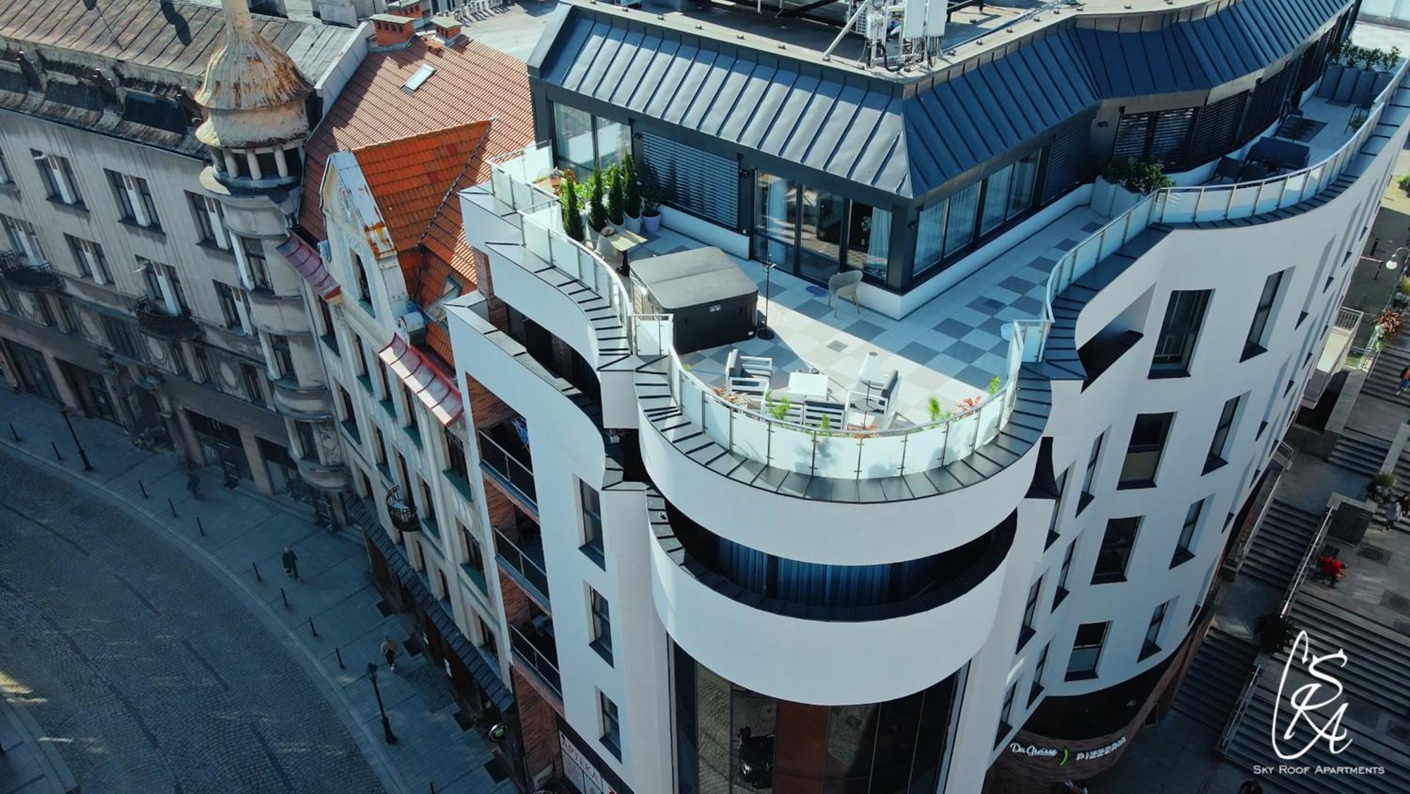 Sky Roof Apartments Bielsko-Biala Bagian luar foto